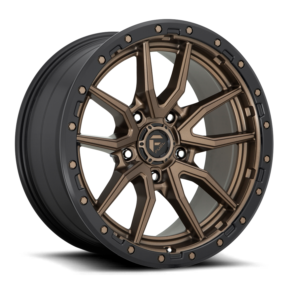 Fuel Rebel-5 Jeep Wrangler JL 20" Wheel and 33" Tire Package - Rev Dynamics