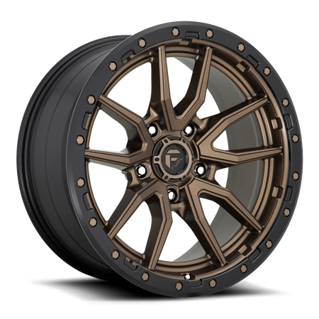Fuel Rebel-5 Jeep Wrangler JL 20" Wheel and 33" Tire Package - Rev Dynamics