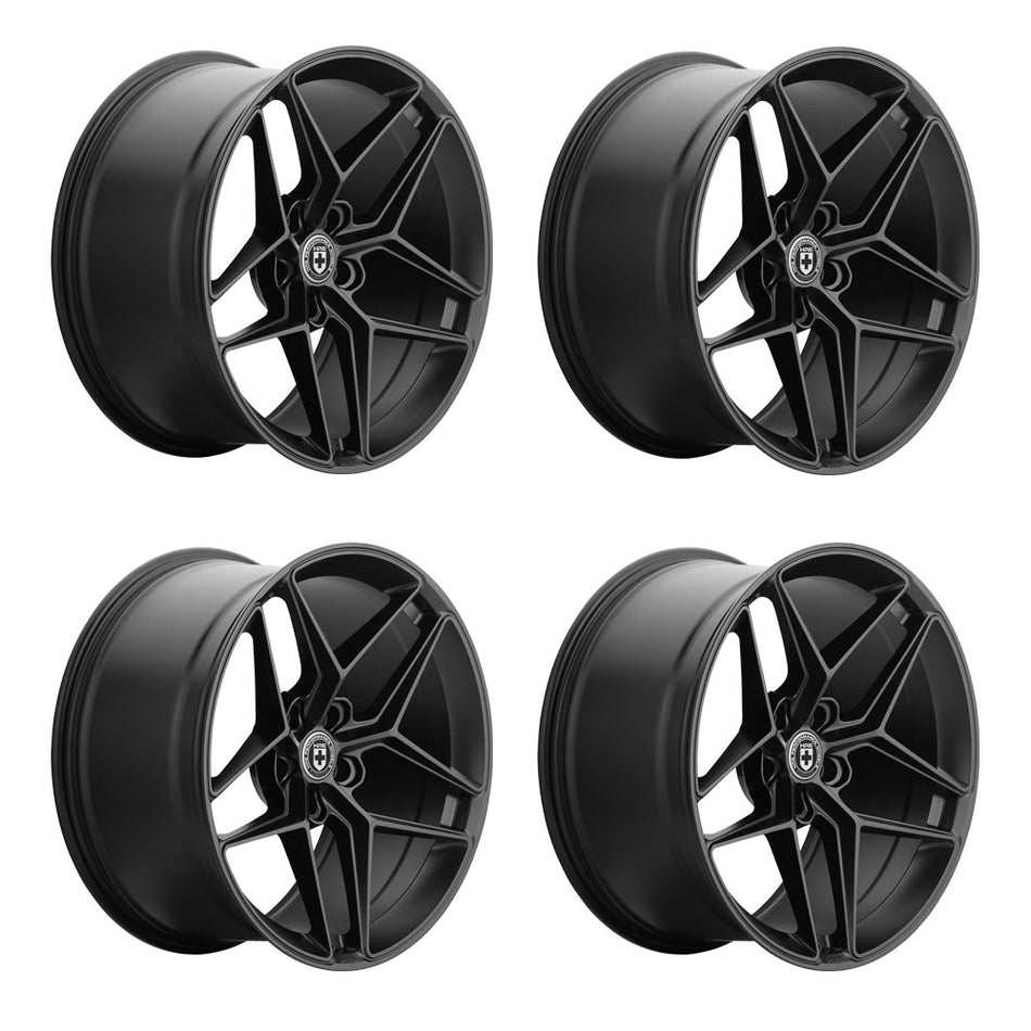 HRE F11 C8 Corvette 19" Front 20" Rear Wheel and Tire Package