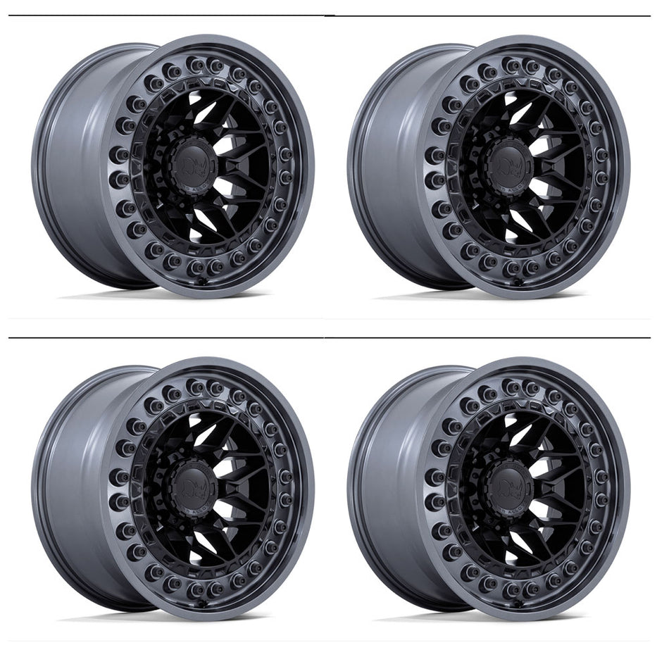 Black Rhino Alpha Jeep Gladiator JT 17" Wheel and 35" Tire Package