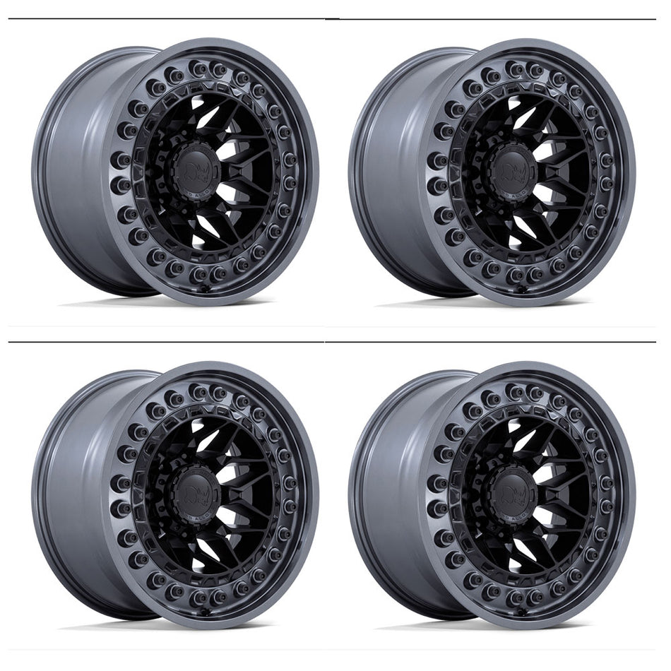 Black Rhino Alpha Jeep Gladiator JT 20" Wheel and 35" Tire Package