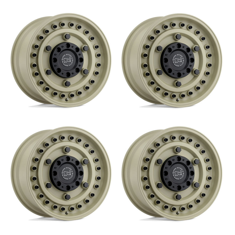 Black Rhino Armory Jeep Gladiator JT 20" Wheel and 35" Tire Package