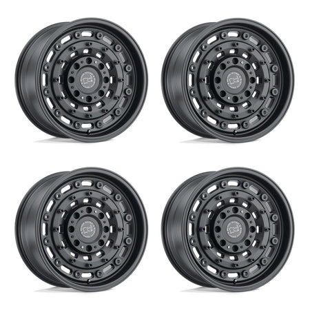 Jeep Gladiator Black Rhino Arsenal Textured Matte Black 20in wheel package