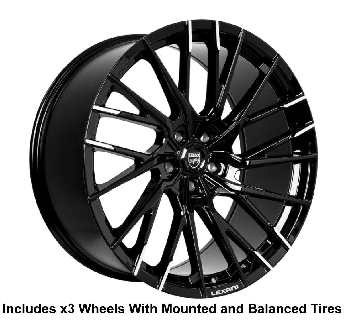Lexani Velar Slingshot 20" Wheel and Tire Package - Rev Dynamics