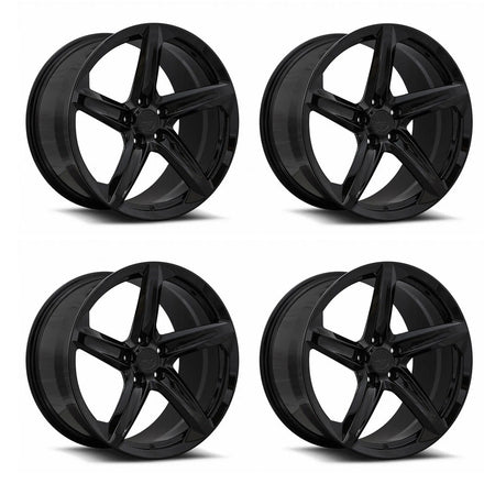 MRR F23 Gloss Black Corvette C8 Wheel Package