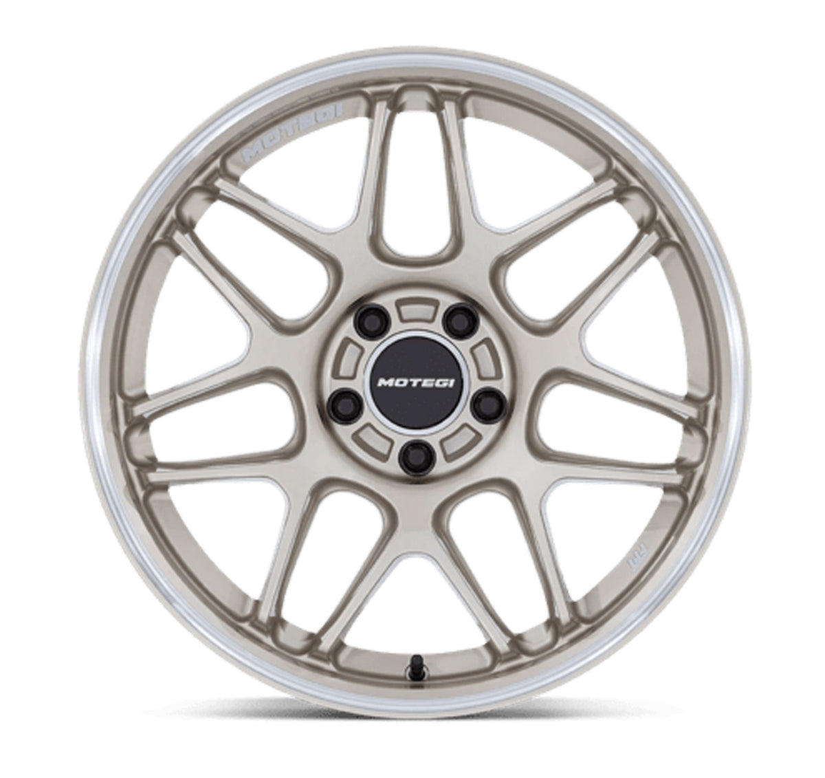 Tesla Model 3 Motegi Tsubaki Motorsport Gold W Machined Lip 18–18 inch front / rear wheel