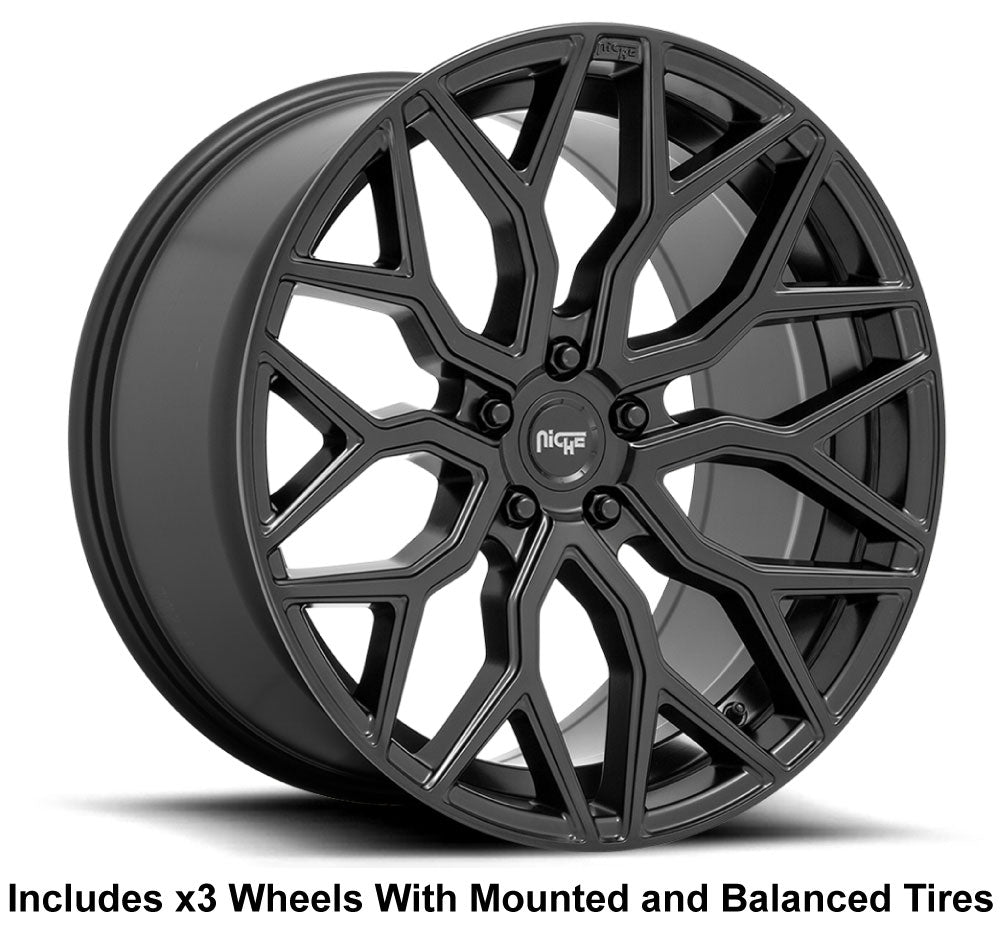 Niche Mazzanti 20" Slingshot Wheel and Tire Package - Rev Dynamics