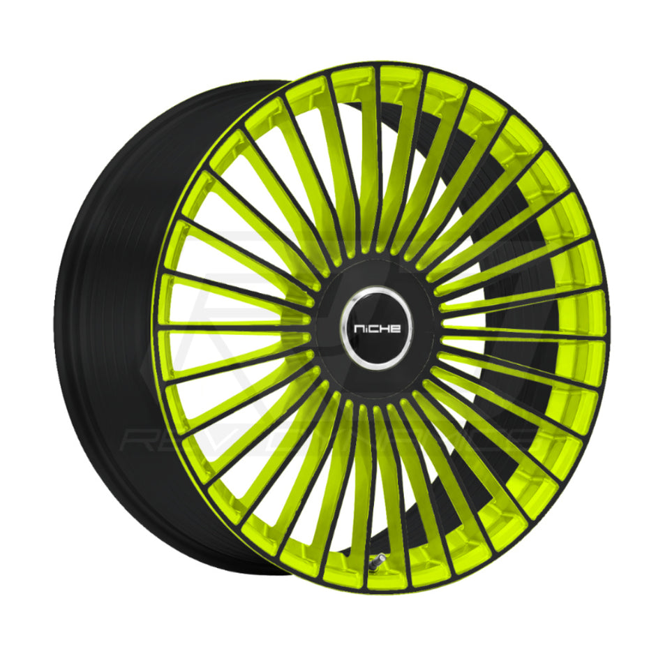 Niche Serene Slingshot 20" Front 22" Rear Wheel and Tire Package - Pick your color