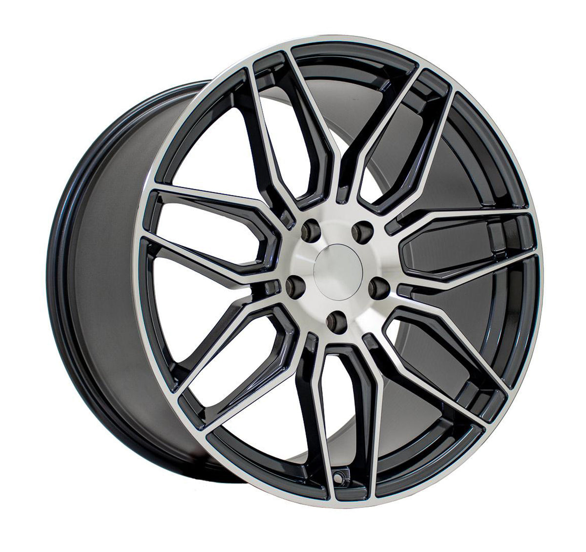 OE Replaica CV03D C8 Corvette 19" Front 20" Rear Wheel and Tire Package - Rev Dynamics