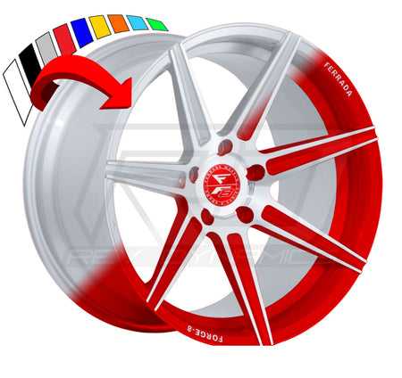 Ferrada F8-FR7 Forged Slingshot 20" Wheel and Tire Package - Rev Dynamics