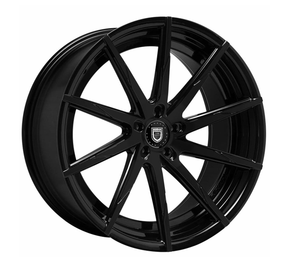 Lexani CSS-15 Tesla Model 3 20" Front and Rear Wheel and Tire Package - Black