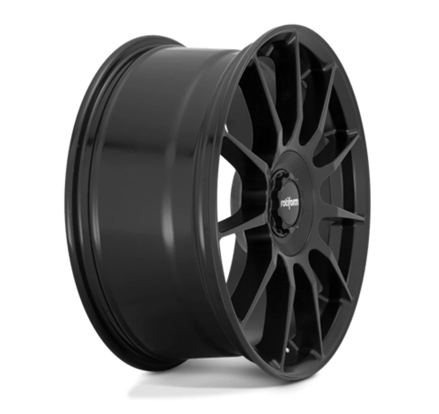 Rotiform DTM Satin Black 18×8.5 forged wheel for Tesla Model 3