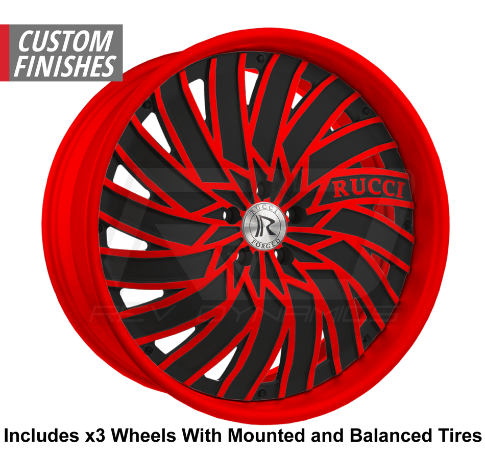 Rucci Squad Slingshot 24" Wheel and Tire Package