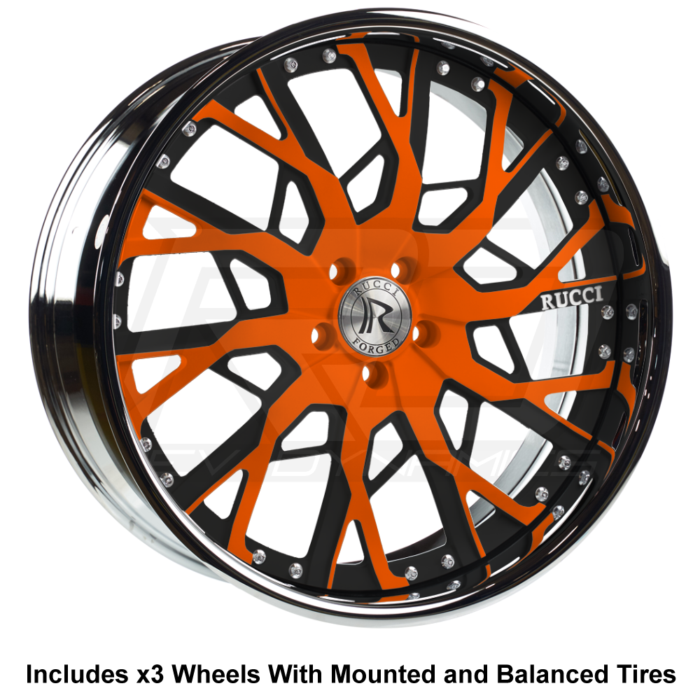 Rucci Lit Slingshot 22" Wheel and Tire Package - Rev Dynamics