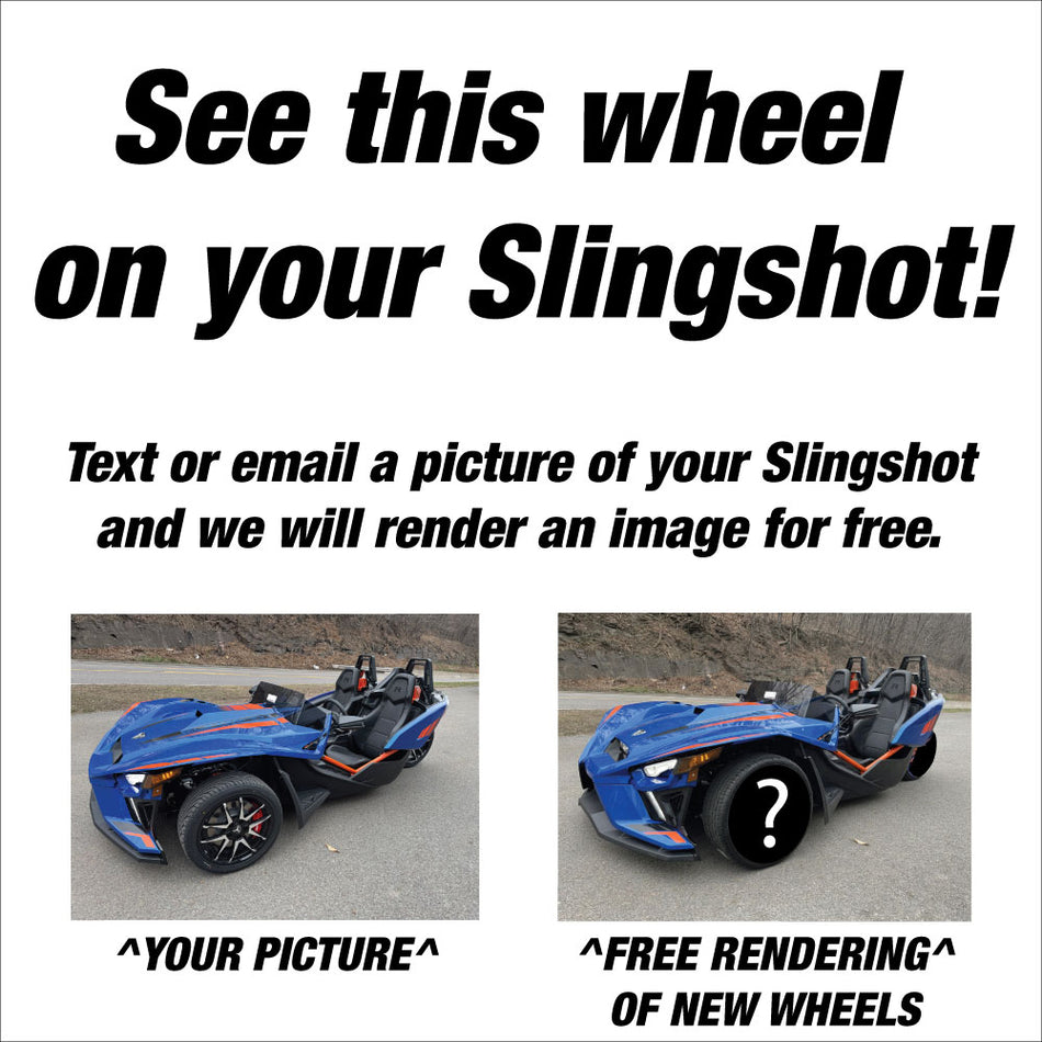 Forgedlite MC5 Slingshot 20" Super Wide Rear (345 or 335) Wheel and Tire Package