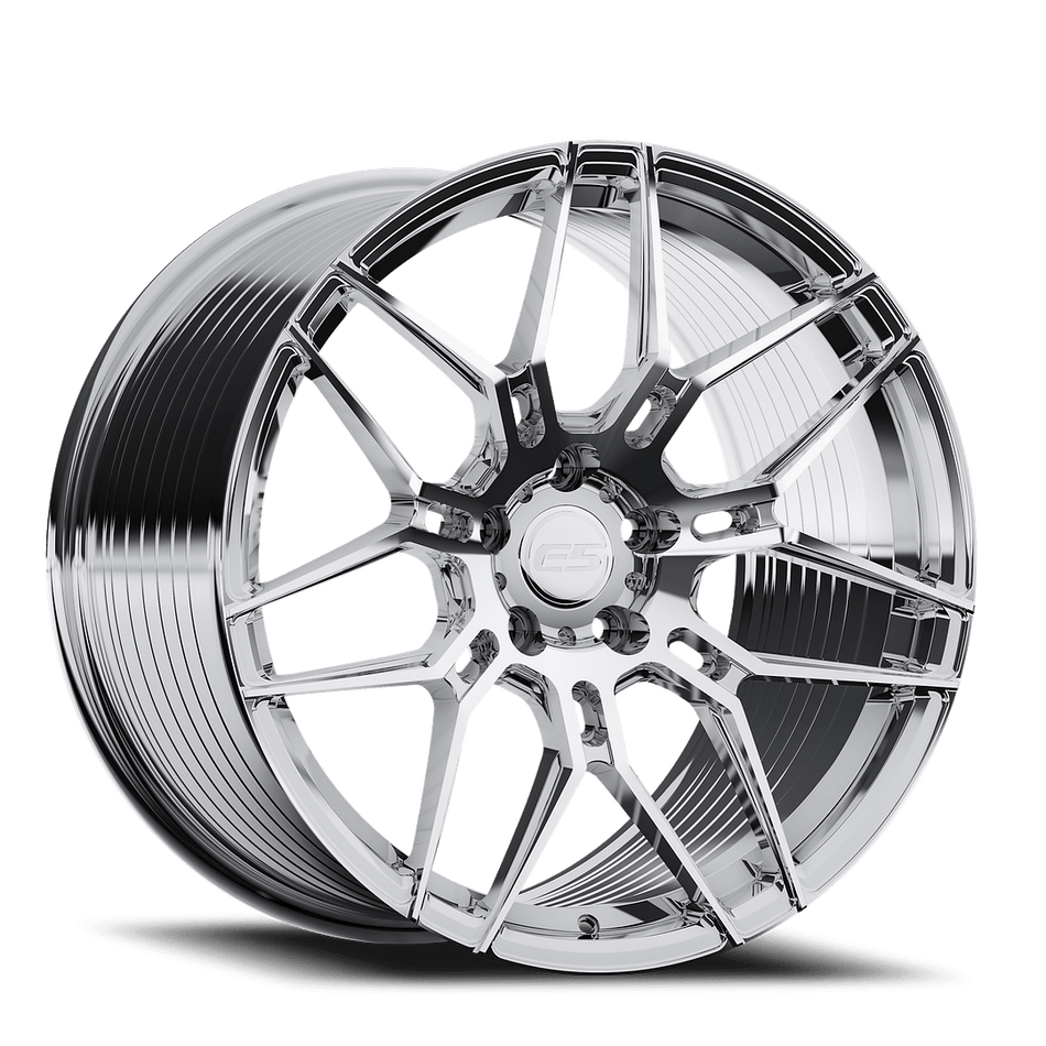E5 Speedway C8 Corvette 19" Front 20" Rear Wheel and Tire Package