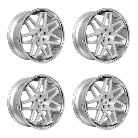 Tesla Model 3 Lexani Nova Silver 20in wheel package