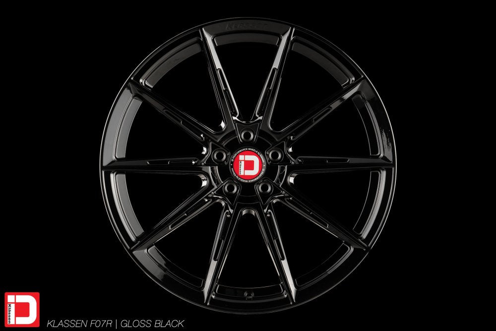 Klassen ID F07R C8 Corvette 20x9" Front 21x12" Rear Wheel and Tire Package - Rev Dynamics