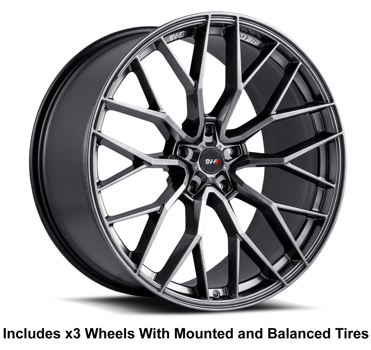 Savini SV-F2 Slingshot 22" Super Wide Rear (315 or 305) Wheel and Tire Package - Rev Dynamics