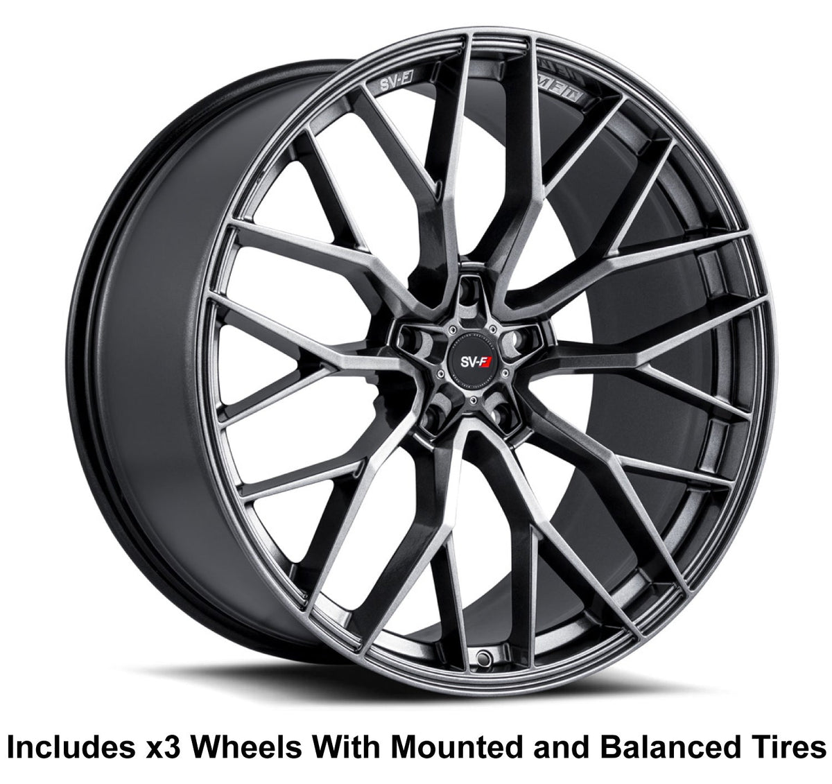 Savini SV-F2 Slingshot 20" Super Wide Rear (345 or 335) Wheel and Tire Package - Rev Dynamics