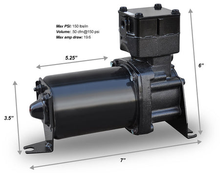 Thomas CDC50/12 Complete Compressor Kit - Rev Dynamics