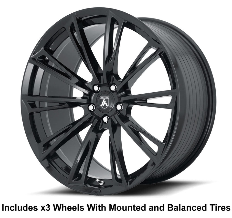 Asanti ABL-30 Slingshot 20" Wheel and Tire Package - Rev Dynamics