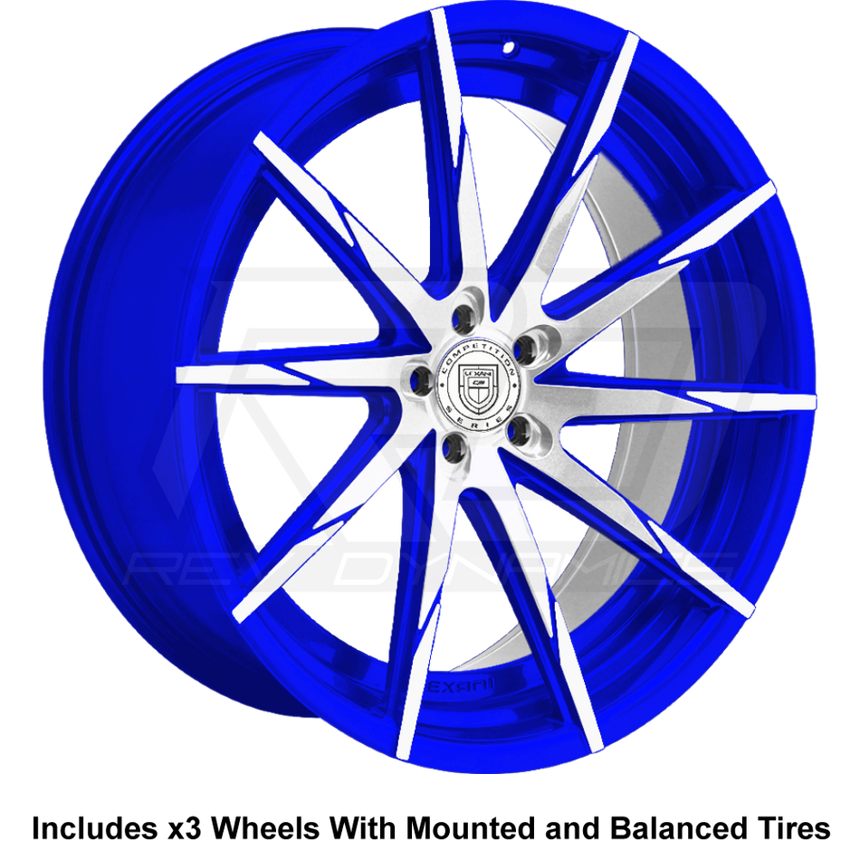 Lexani CSS-15 Slingshot 22" Wheel and Tire Package - Rev Dynamics