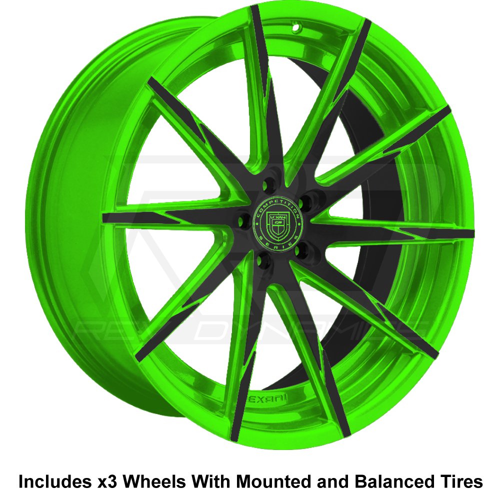 Lexani CSS-15 Slingshot 22" Wheel and Tire Package - Rev Dynamics