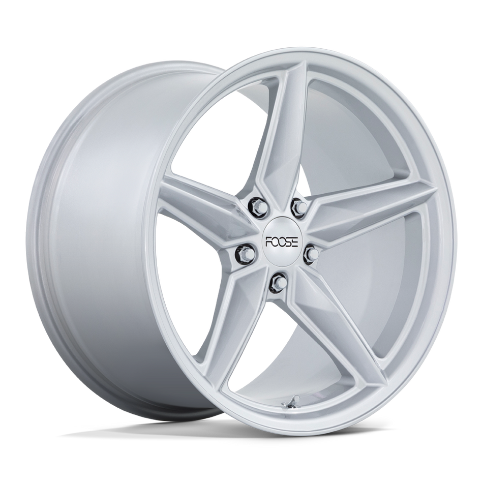 Foose CF8 C8 Corvette 19" Front 20" Rear Wheel and Tire Package