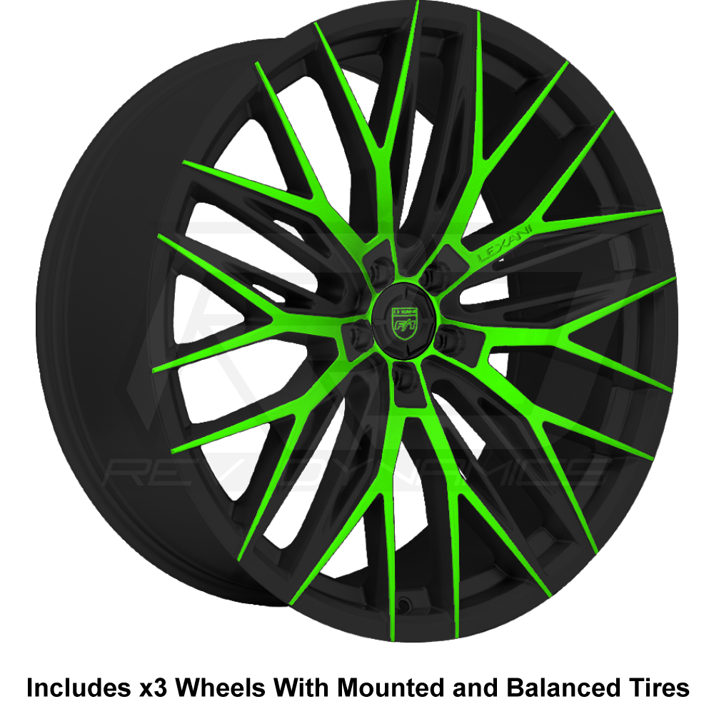 Lexani Aries Slingshot 20" Wheel and Tire Package - Rev Dynamics