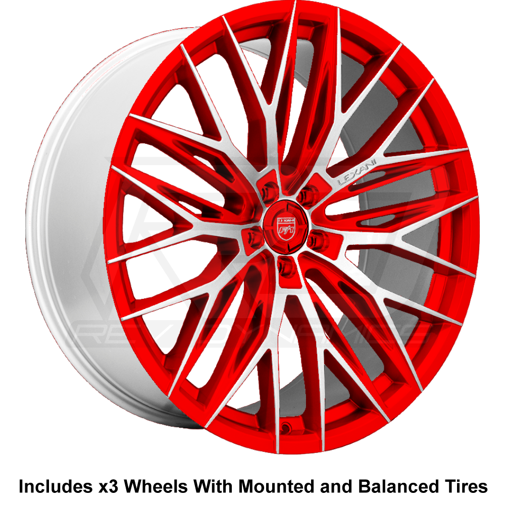 Lexani Aries Slingshot 20" Wheel and Tire Package - Rev Dynamics