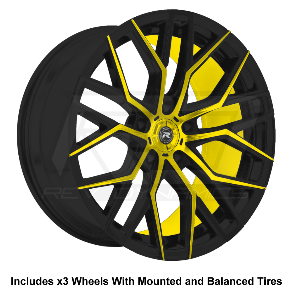 Lexani Cota Slingshot 22" Wheel and Tire Package - Rev Dynamics