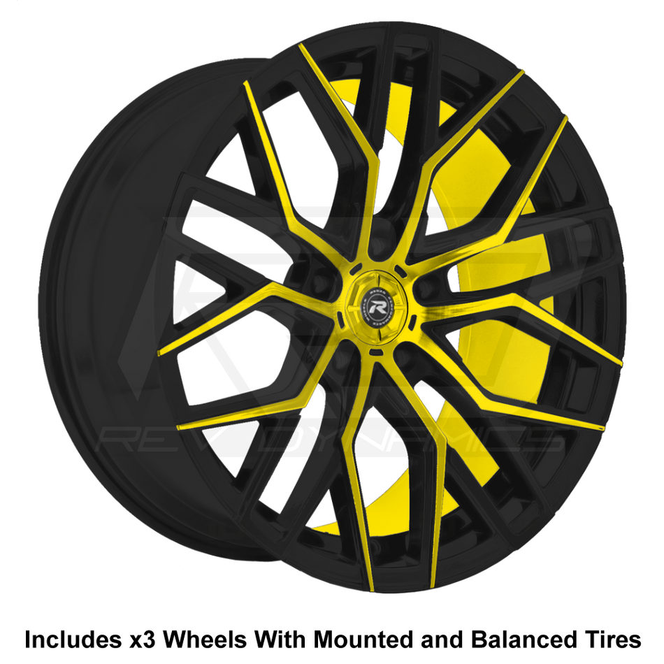 Lexani Cota Slingshot 22" Wheel and Tire Package - Rev Dynamics