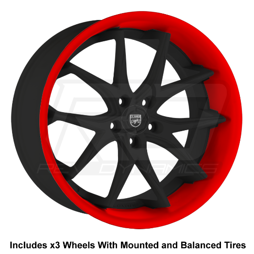 Lexani R-12 Slingshot 20" Wheel and Tire Package - Rev Dynamics