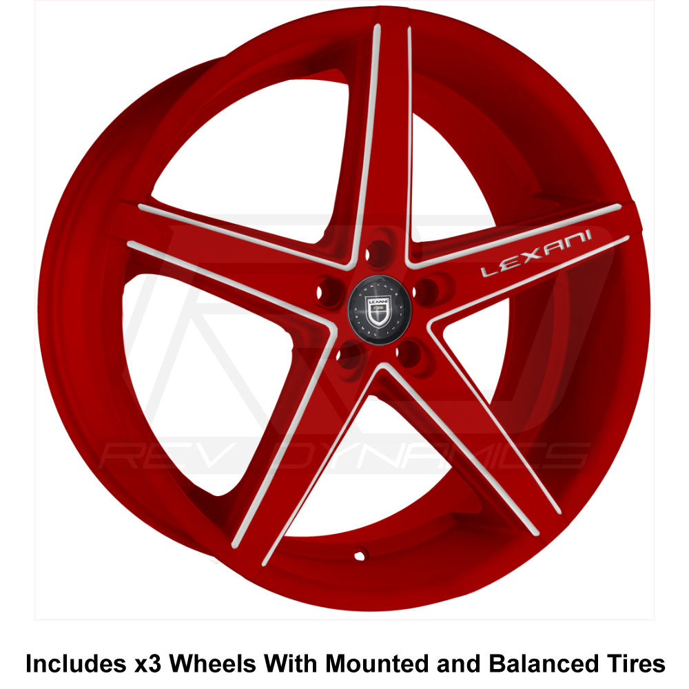 Lexani R-4 Slingshot 22" Wheel and Tire Package - Rev Dynamics