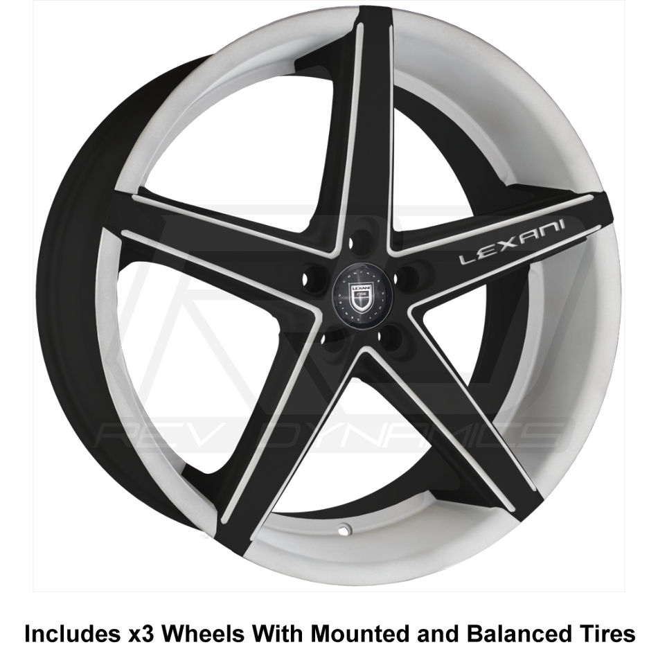 Lexani R-4 Slingshot 22" Wheel and Tire Package - Rev Dynamics