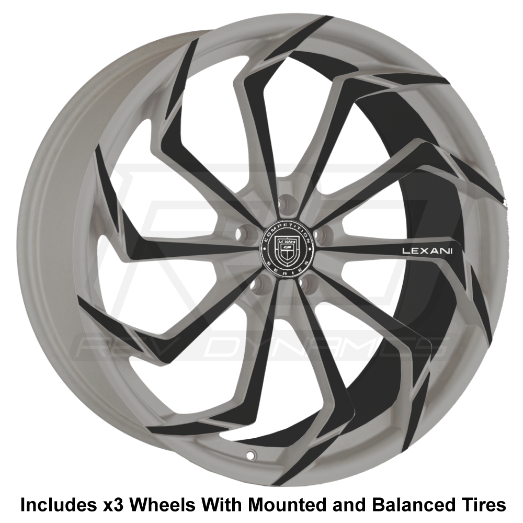 Lexani Static Slingshot 22" Wheel and Tire Package - Rev Dynamics