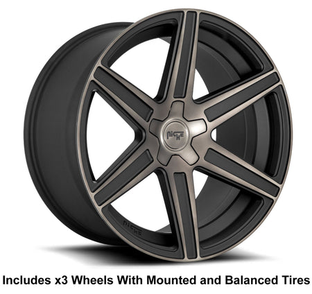 Niche Carina 20" Slingshot Wheel and Tire Package - Rev Dynamics
