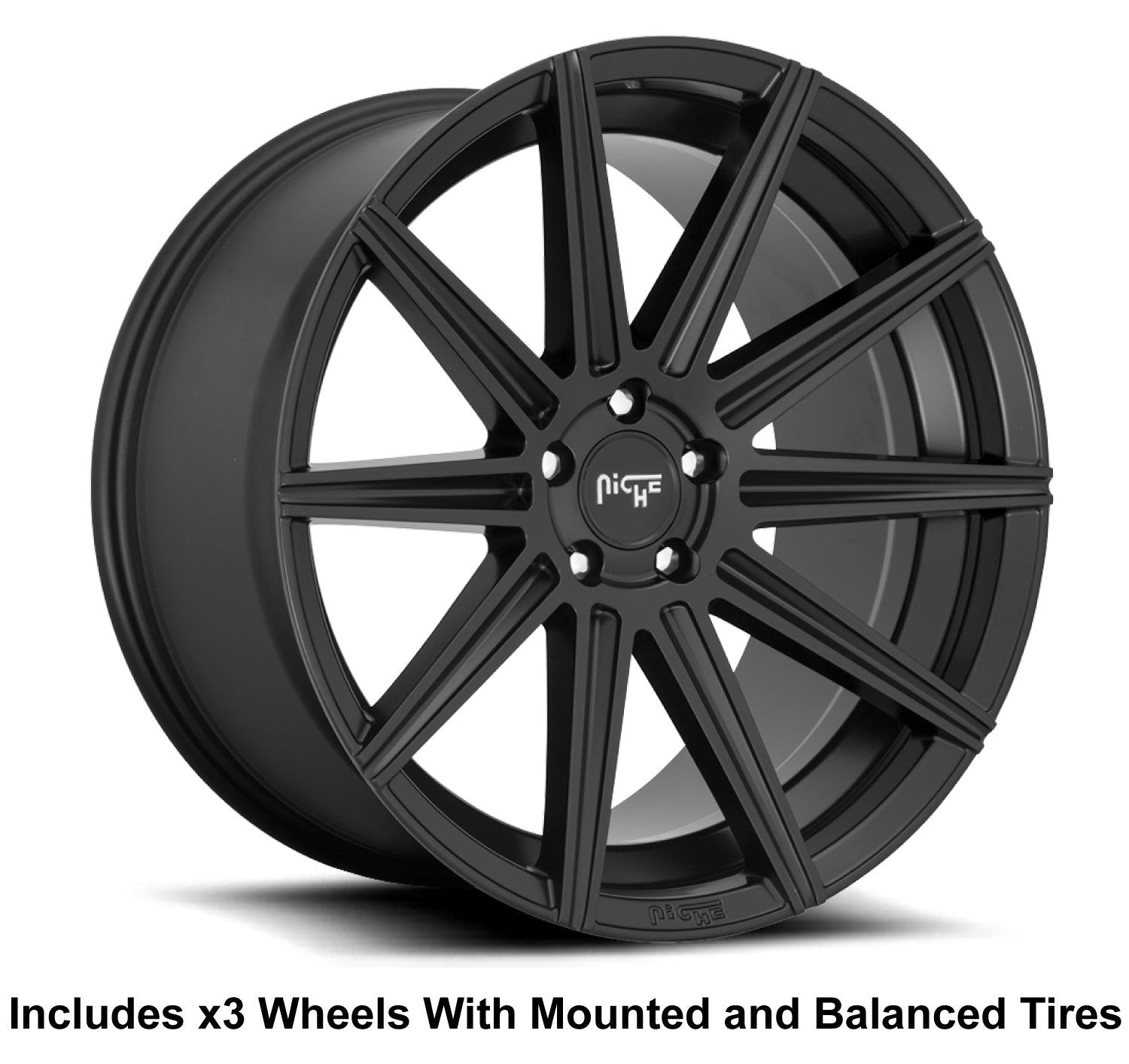Niche Tifosi 20" Slingshot Wheel and Tire Package - Rev Dynamics