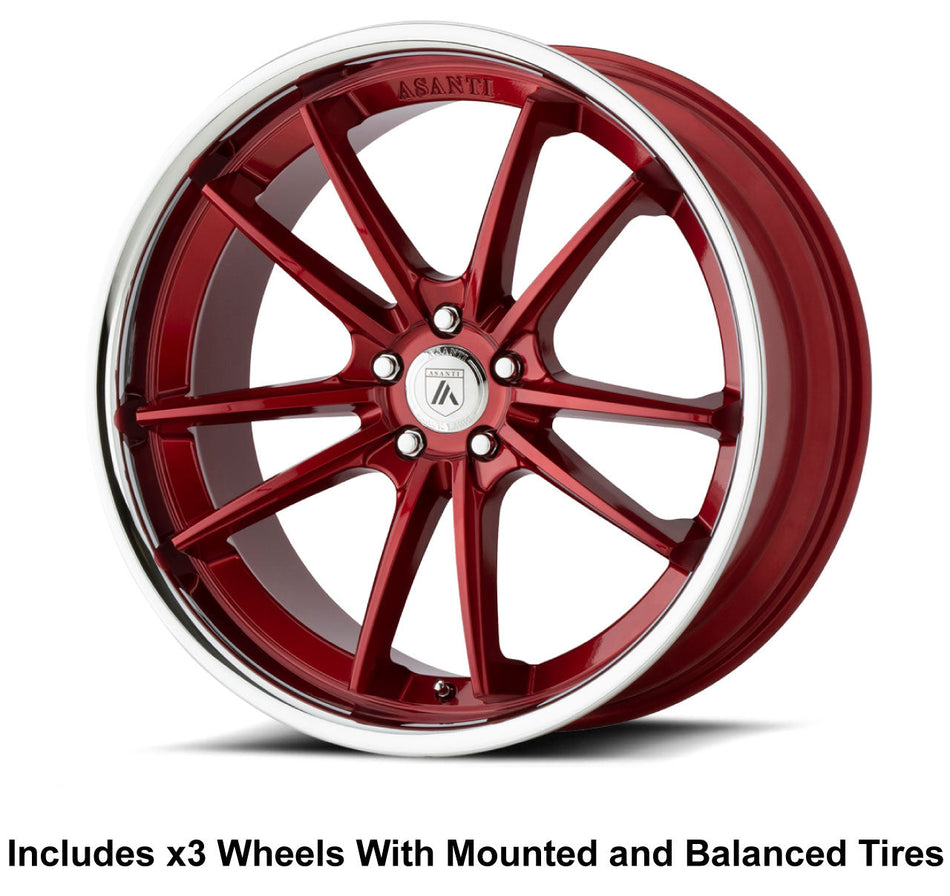 Asanti ABL-23 Delta Slingshot 20" Wheel and Tire Package - Rev Dynamics