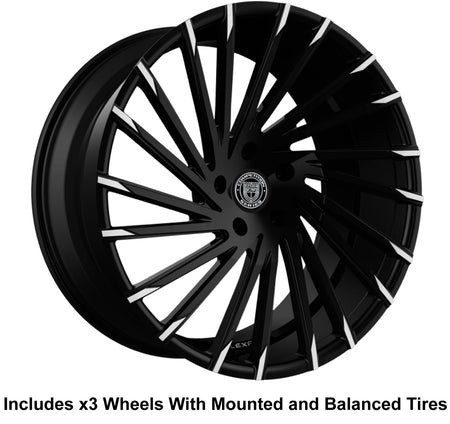 Lexani Wraith Slingshot 22" Wheel and Tire Package - Rev Dynamics