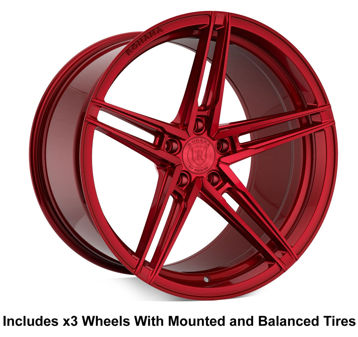 Rohana RFX15 Slingshot 20" Wheel and Tire Package - Rev Dynamics