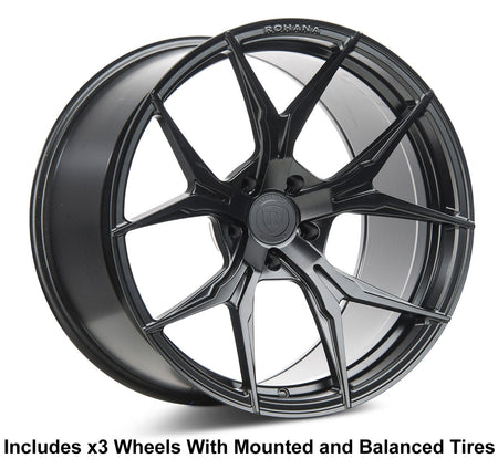 Rohana RFX5 Slingshot 20" Front 22" Rear Wheel and Tire Package - Rev Dynamics