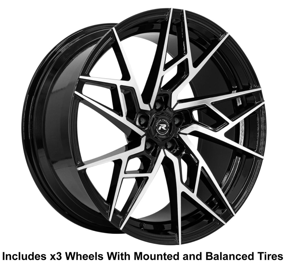 Lexani Renzo Ascari Slingshot 20" Wheel and Tire Package - Rev Dynamics