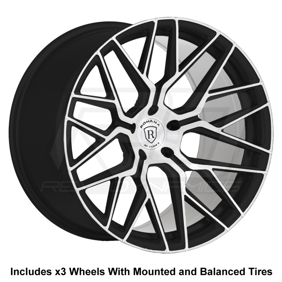 Rohana RFX10 Slingshot 20" Wheel and Tire Package - Rev Dynamics