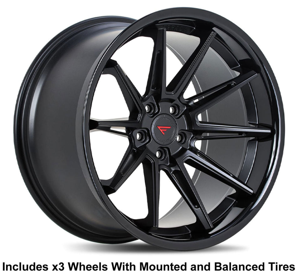 Ferrada CM2 Slingshot 20" Front 22" Rear Wheel and Tire Package - Rev Dynamics