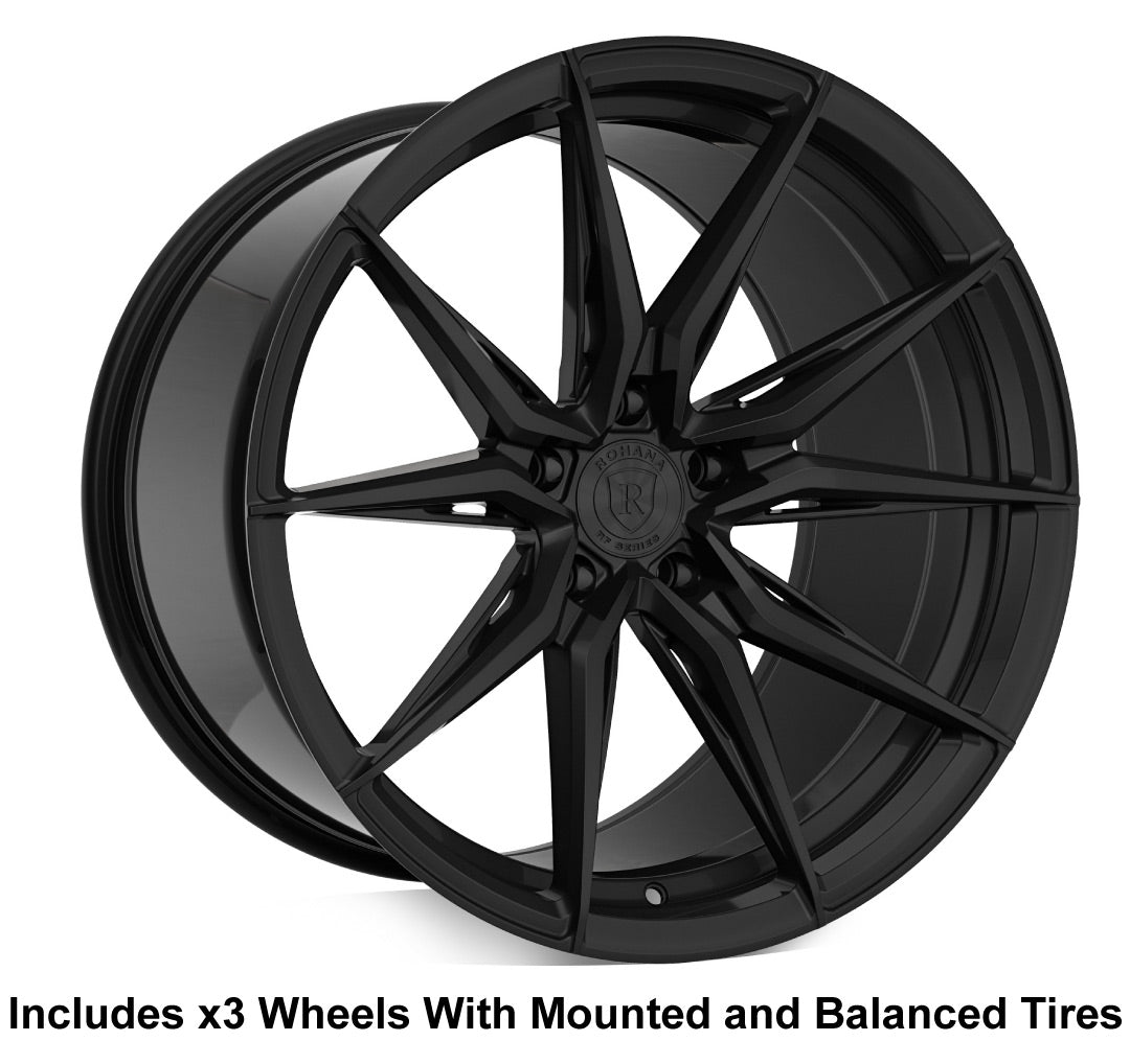 Rohana RFX13 Slingshot 20" Wheel and Tire Package - Rev Dynamics