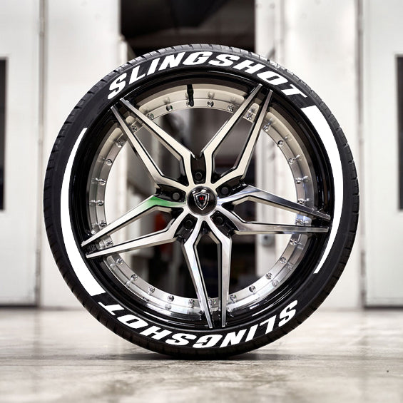 Polaris Slingshot Custom Raised Letter Tire Builder - Rev Dynamics