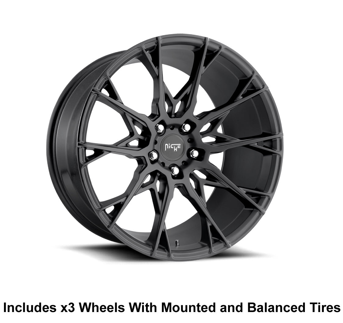 Niche Staccato Slingshot 20" Wheel and Tire Package - Rev Dynamics