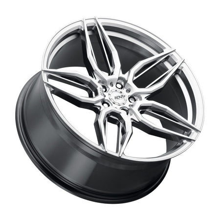 C8 Corvette Concave Five Spoke Silver ADV005 Wheel